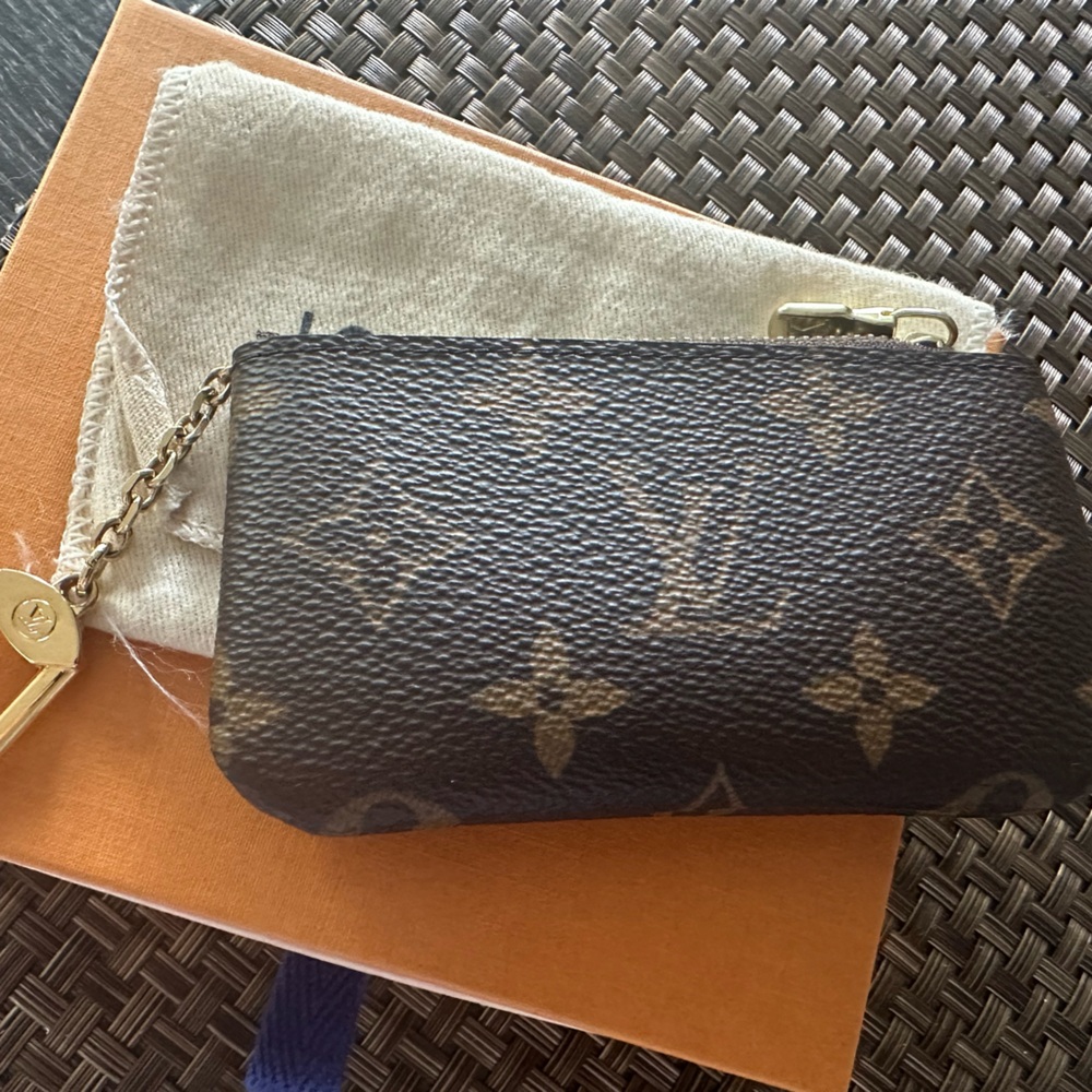 Authentic LV monogram key pouch